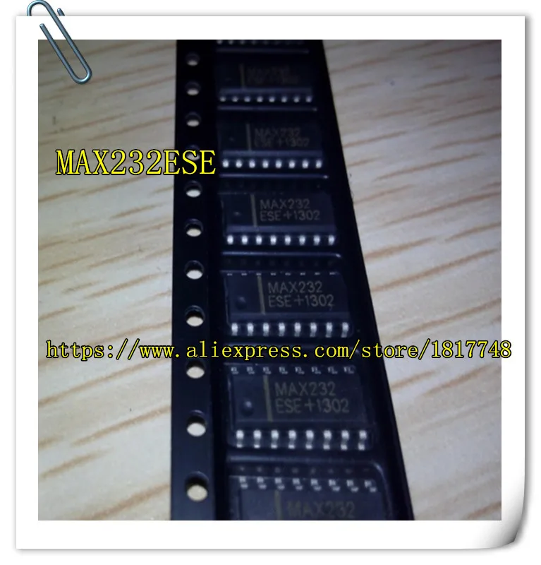 

20PCS/LOT MAX232ESE MAX232 ESE SOP-16 RS-232 Interface IC +5V-Powered, Multichannel RS-232 Drivers/Receivers new