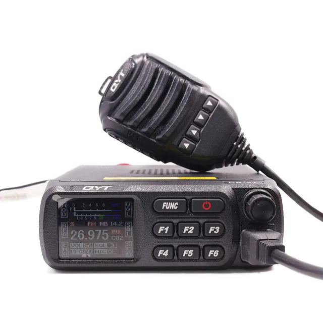 Factory standard QYT CB-27 CB радио 26,965-27,405 МГц AM/FM 12/24V 4 W ЖК-дисплей Экран shortware Citizen Band мульти-нормы Ham Мобильная радиостанция CB сертификатом от сертификационной 27 - Цвет: Factory standard