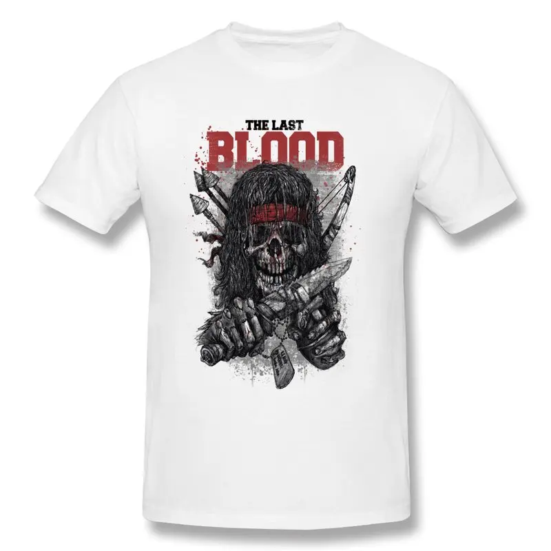 Dropshipping Short Sleeve Boy's T-Shirt LastBlood Printing T Shirts Men's | Мужская одежда