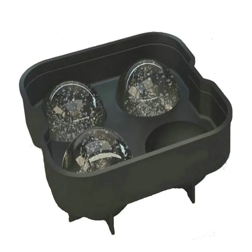 Бесплатная доставка 1 шт. льдогенератор новый стиль черная новинка форма для льда