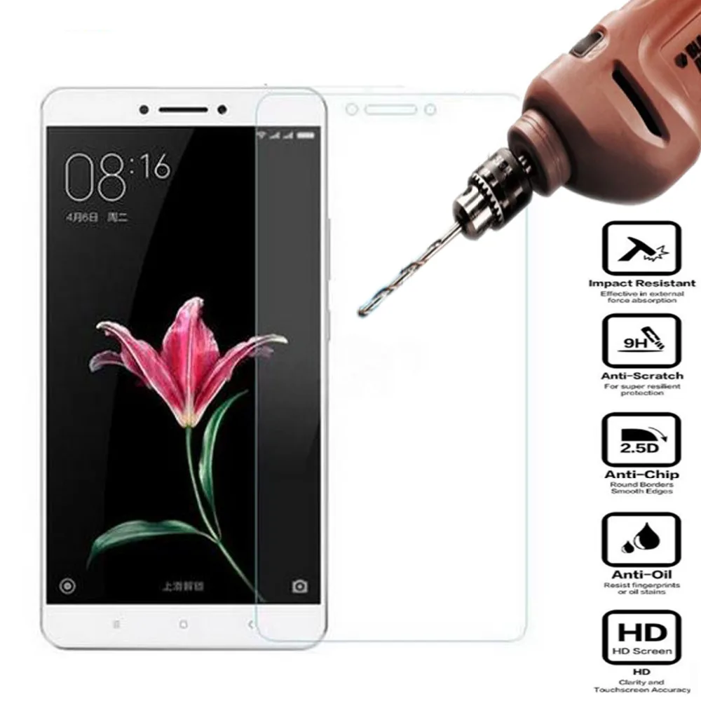 2.5D 0 26 мм 9H Премиум Закаленное стекло Xiaomi Mi Max 2 Max2 защитная пленка|premium tempered|glass