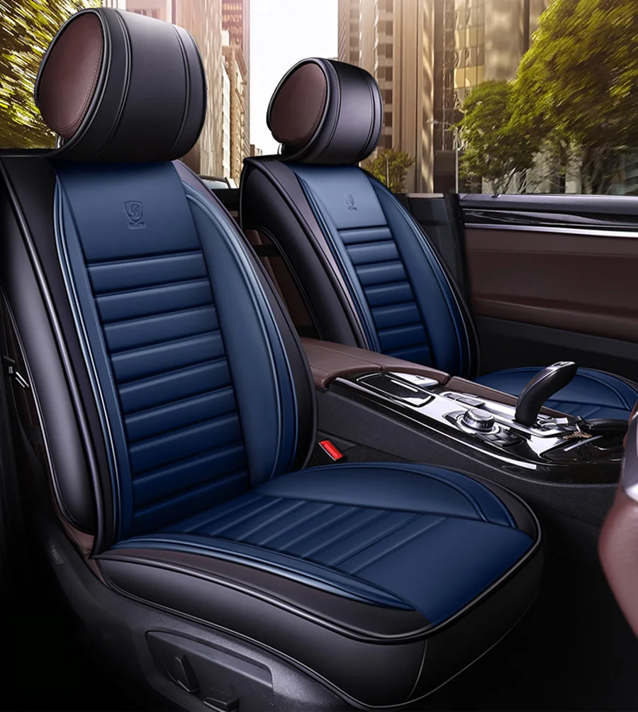 Передний+ задний) кожаные чехлы на сиденья для Mazda CX-9 cx9 demio familia premacy дань 6 gg gh gj 2010 2009 2008 2007