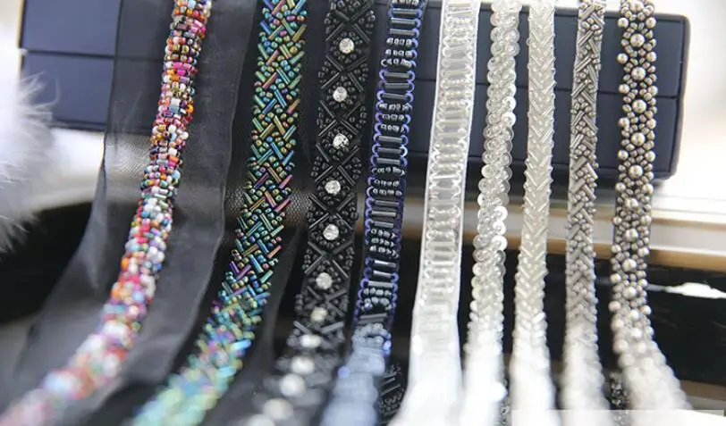 Заплата с пайетками для рукоделия сверкающие бусины 3 метра аппликации стразы