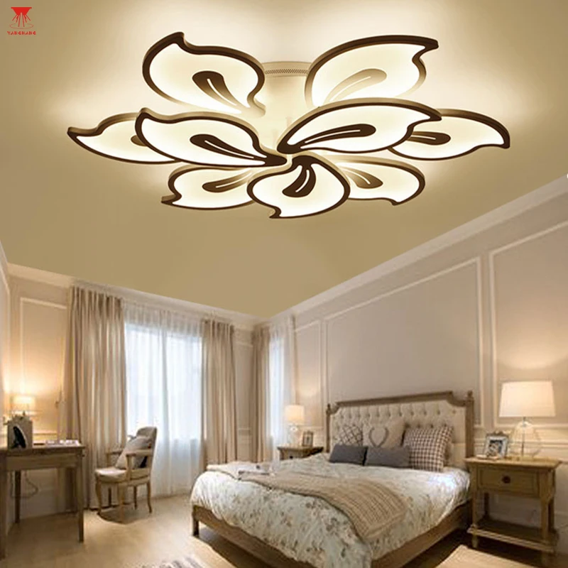 Современная люстра светодиодная Люстра для гостиной спальни с приложением