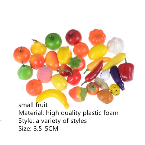 Миниатюрные продукты из глины MYPANDA для кукольного домика 1:12, 10 шт.