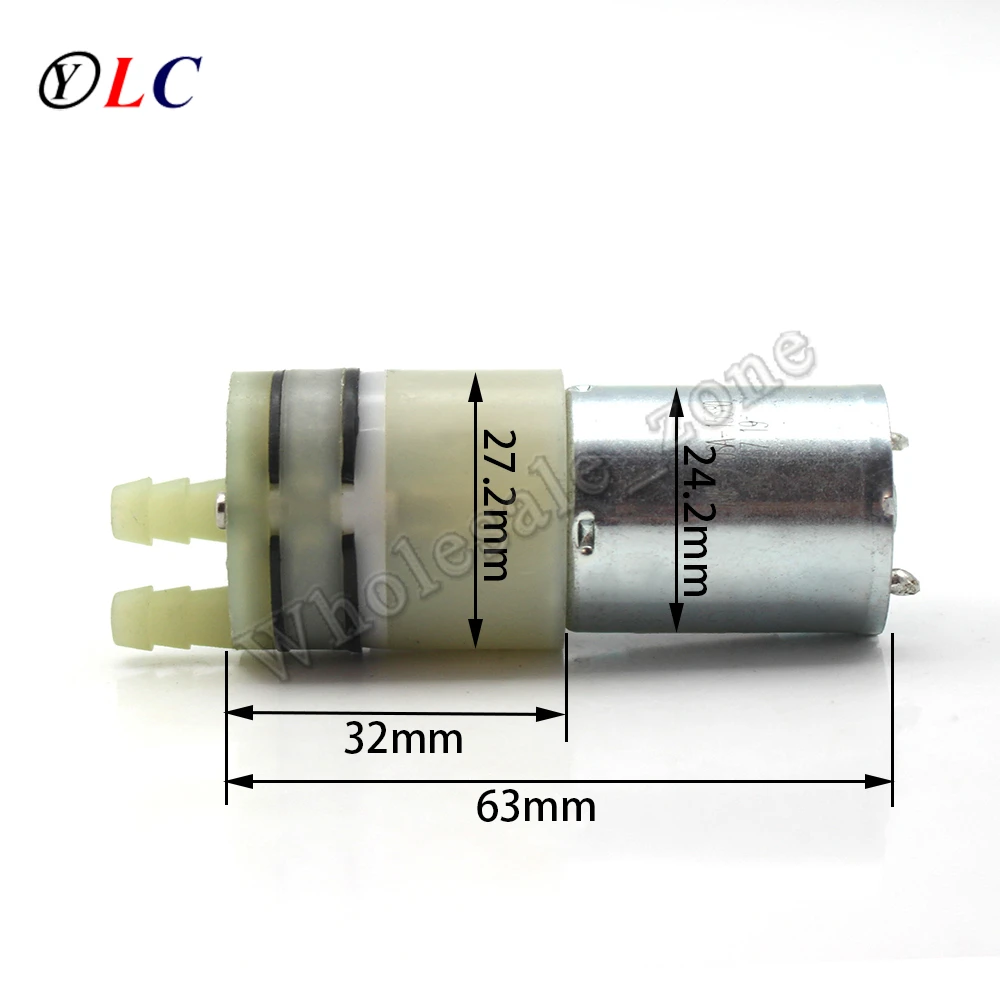 Новый 370 JYDM 1 DC 5V 12V микро водяной насос диафрагменный насос/мини мембранный Self