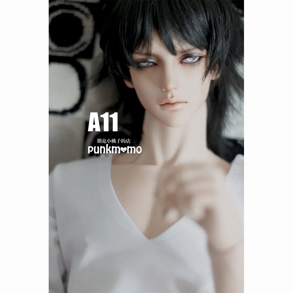 Allaosify Bjd парик/SD как мальчик кукла белые короткие вьющиеся волосы 1/3 высокая температура куклы парики bjd волосы - Цвет: 2