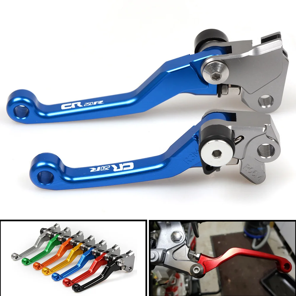 Для Honda CR 125R 250R 125 250 CR125 CR250 R CR125R CR250R 2004 2007 Мотоцикл с ЧПУ Поворотные Рычаги