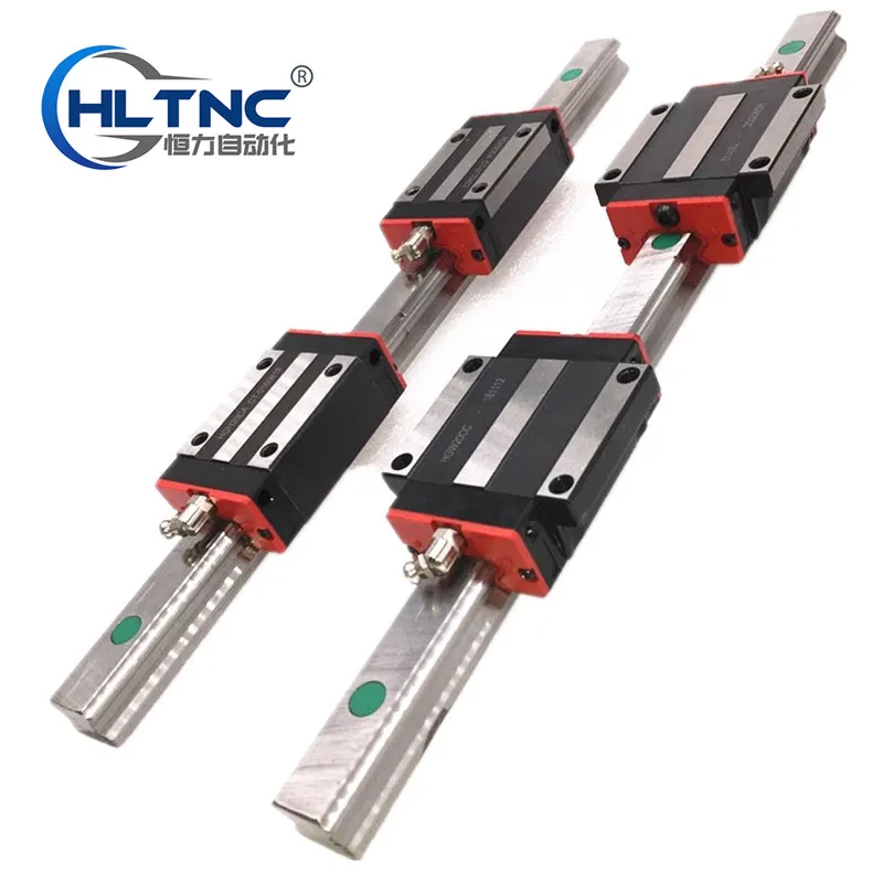 Новый размер 100% линейная направляющая HIWIN HGR15 с 4 шт. каретки линейного блока HGH15CA