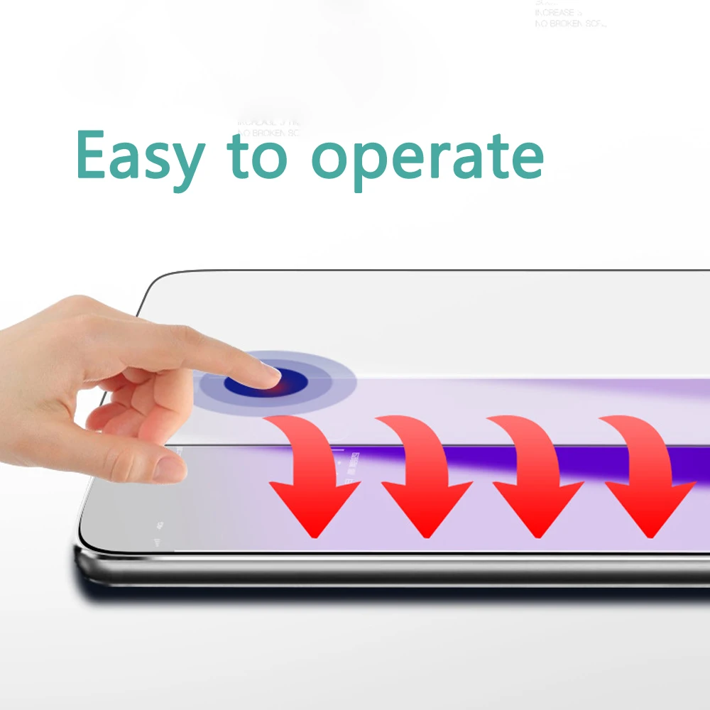 Закаленное стекло 9D для OPPO K1 K3 A9 100 шт./партия защита экрана полное покрытие
