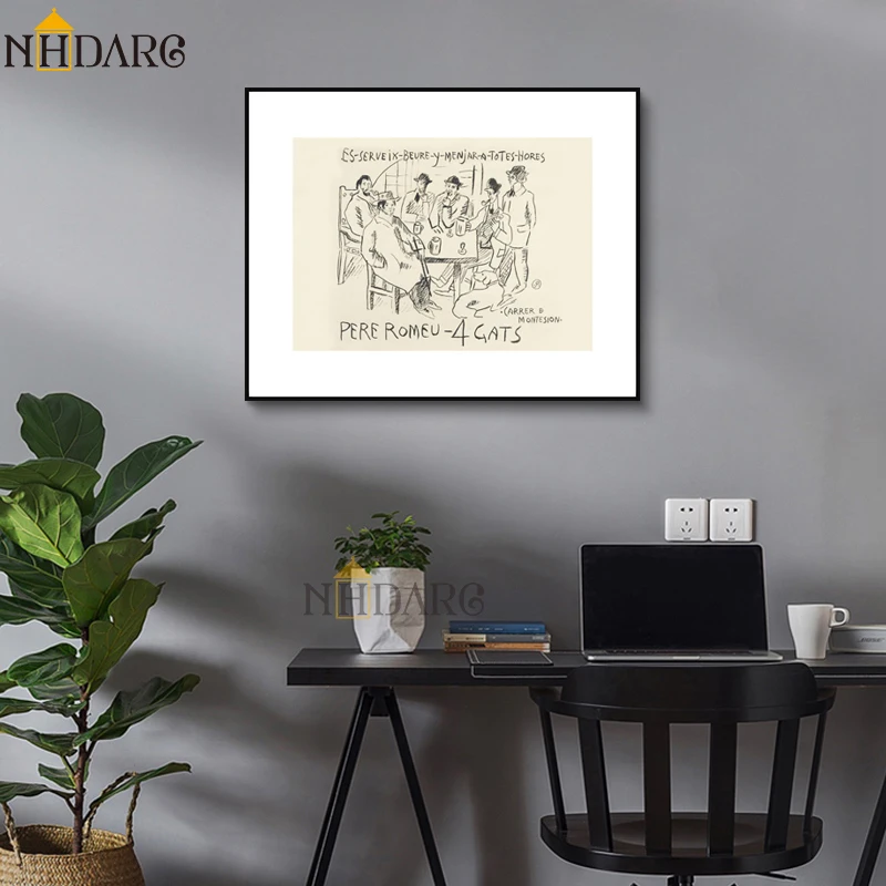Скетч арт в стиле ретро винтажный Модный стиль украшение для дома постеры и