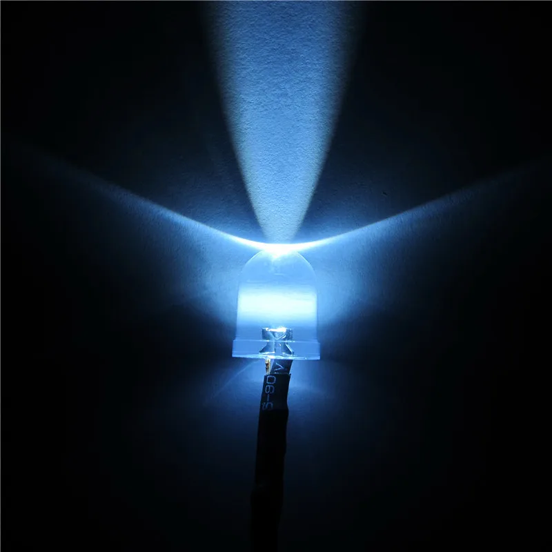 20 шт./лот 10 мм светодио дный LED uv/фиолетовый Pre-проволочный резистор В 3-12 в светодиод Круглый топ 20 см светодио дный Светодиодная лампа для автомобиля свет DIY DC