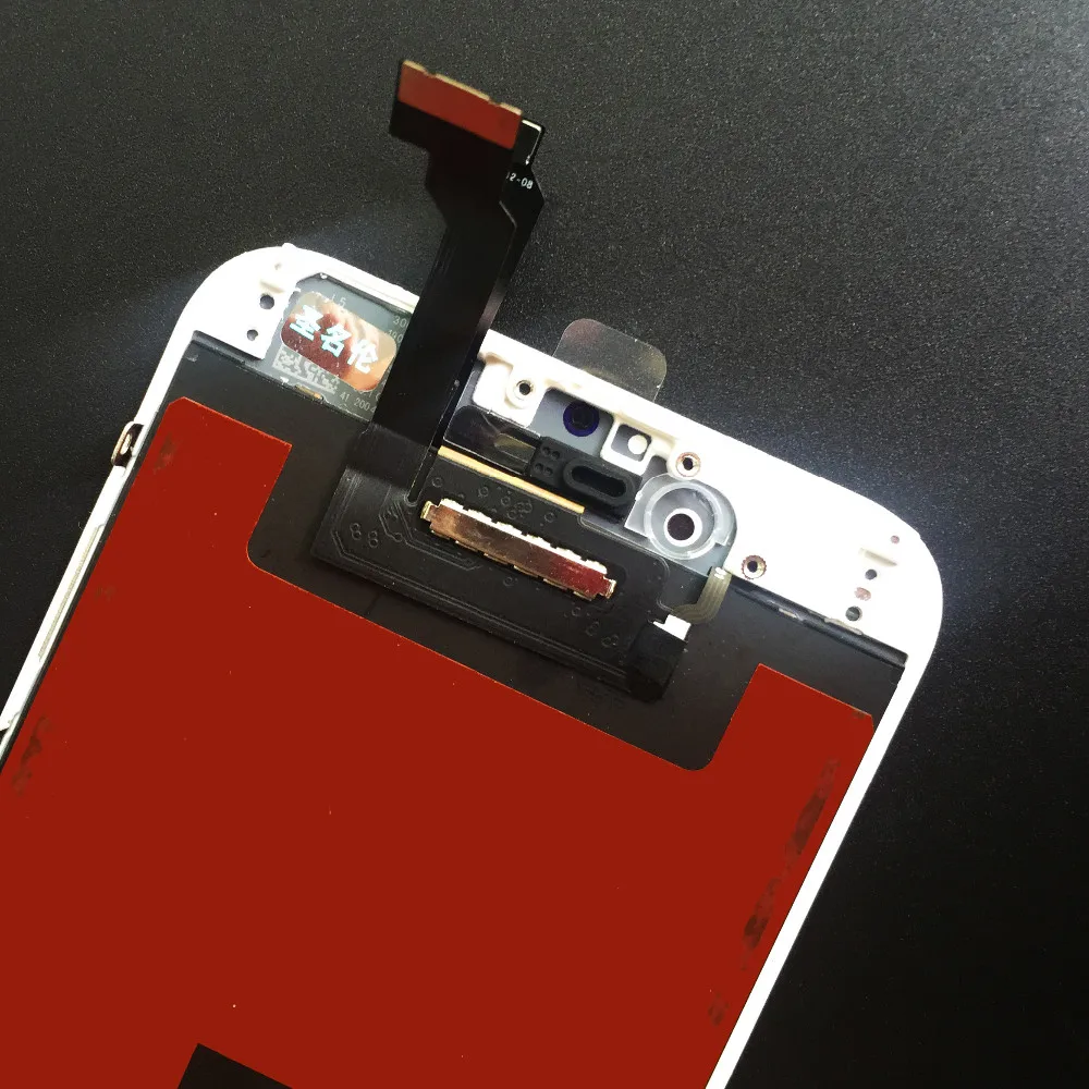 10 шт./лот, Замена для Iphone 6, ЖК-дисплей, экран, часть с сенсорным дигитайзером, в сборе, черный и белый, 4,7 дюймов
