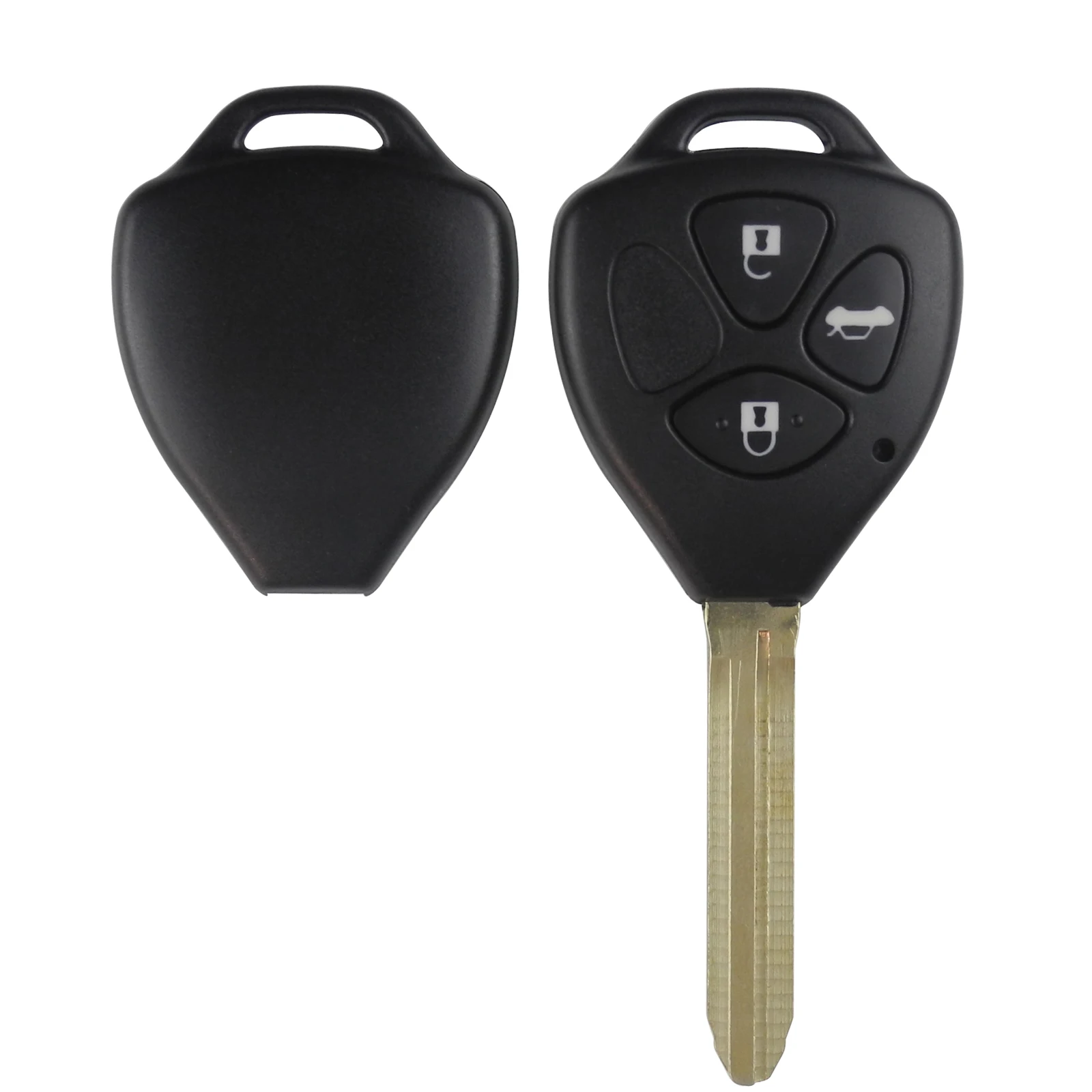3 кнопки автомобиль дистанционного брелока чехол Обложка замены пустым для Toyota