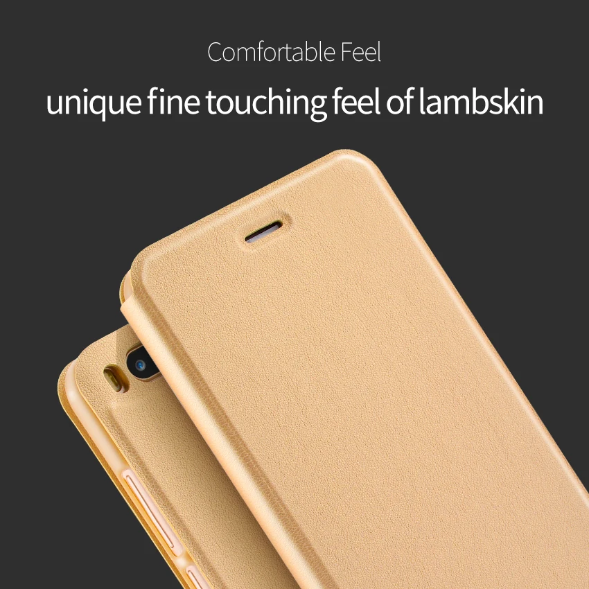 Флип чехол TCICPC для Xiaomi MI A1 Mi 5X Mi5X кожаный с подставкой Жесткий ПК + ПУ телефона