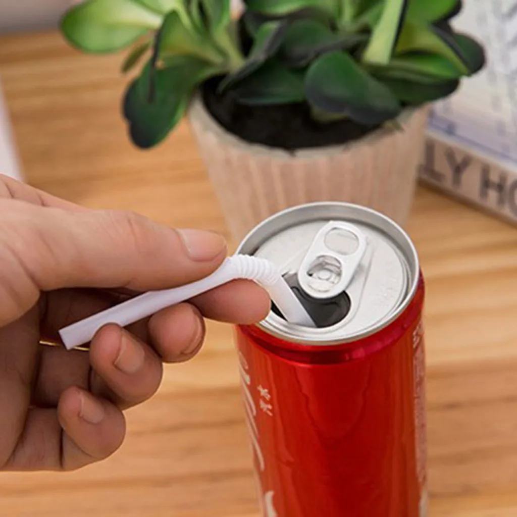 100 шт Одноразовые питьевые соломинки цвета домашний бар Вечеринка коктейльный