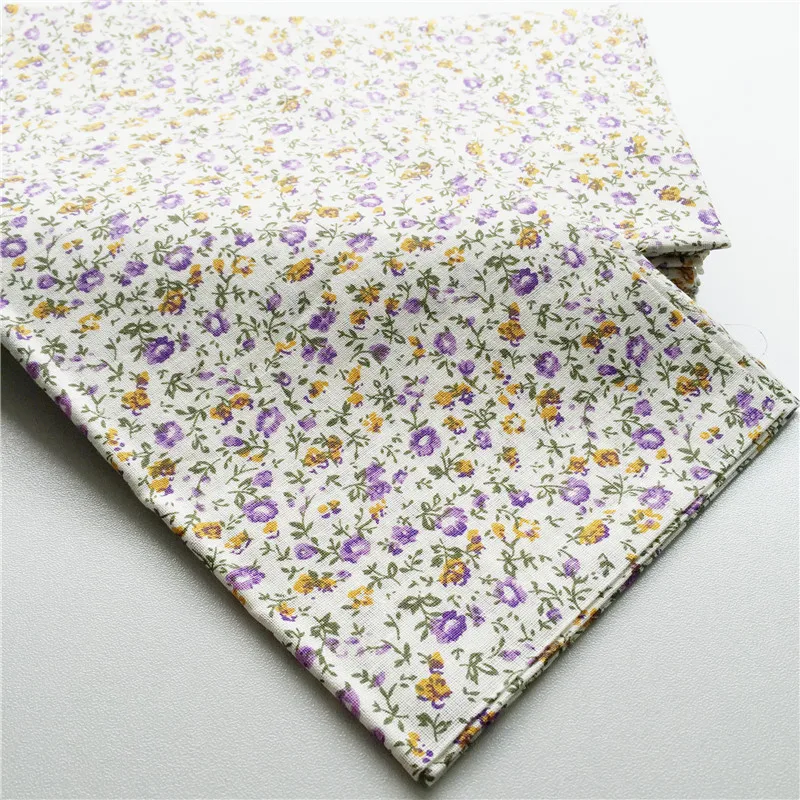 

1 шт., 50 см x 50 см, хлопок, Лоскутная Ткань, текстиль, швейная ткань, фиолетовая, толстая, четверть ремесла, куклы Telas Tecido, ткань для тильды