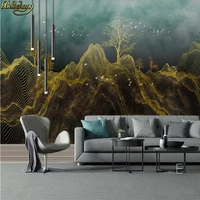 beibehang custom mountain fortune tree elk background bedding room sofa wall backdrop mural decor photo wallpaper 3d wall paper