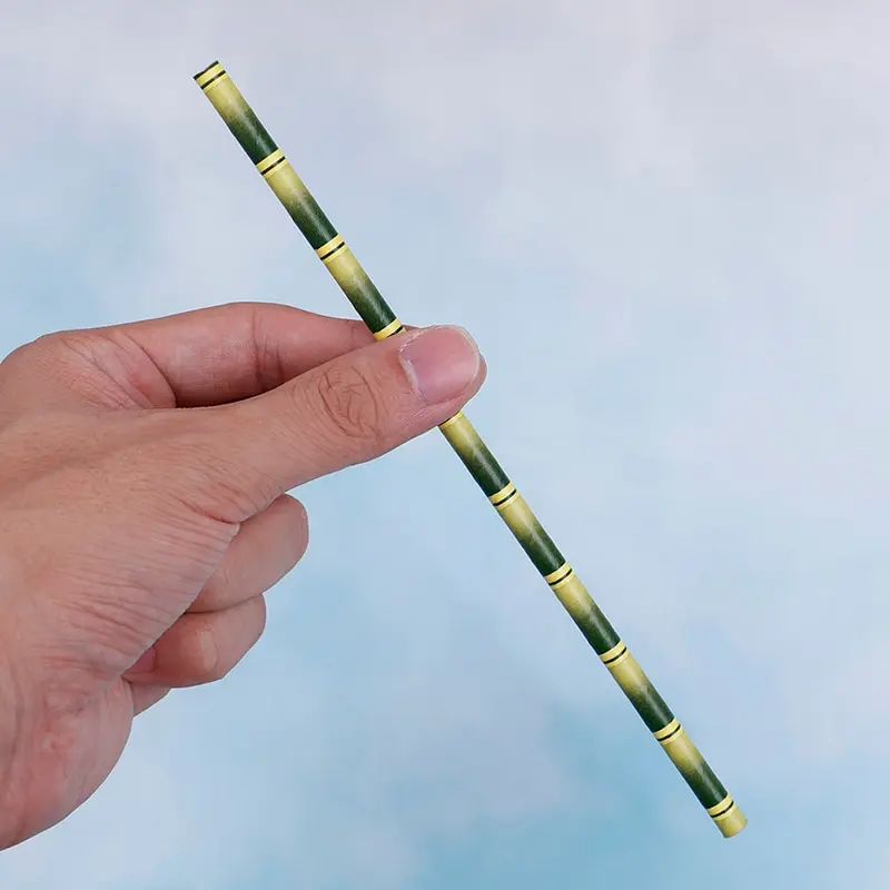 25 шт. бамбуковые бумажные соломинки в виде панды|Одноразовая посуда для