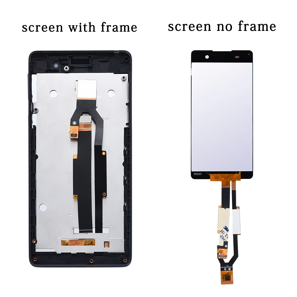 Оригинальный 1280x720 для SONY Xperia E5 F3311 F3313 ЖК-дисплей дигитайзер сенсорного экрана