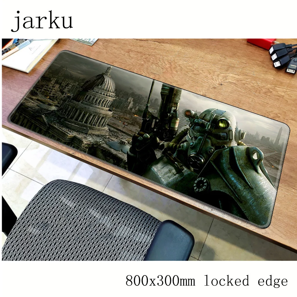 Геймерский коврик для мыши falloutd, 800x300 мм, большой игровой коврик для мыши для ноутбука, большой высококачественный коврик для мыши, Настольный Коврик Для Мыши для ПК