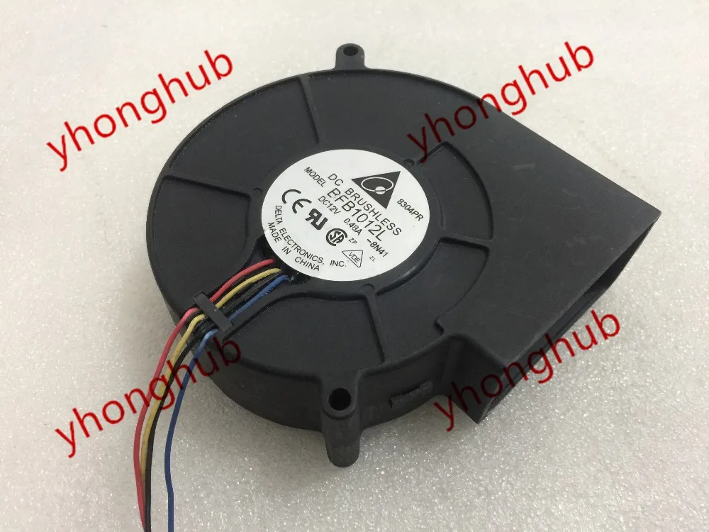 Вентилятор охлаждения сервера Detla Electronics BFB1012L 8N41 DC 12 В 0.48A 97x95x32 мм|blower fan|12v dc blower