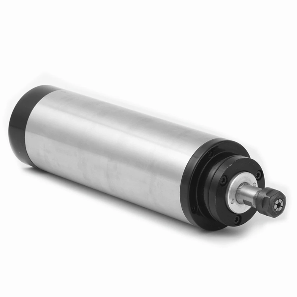 CNC 1.5kw шпиндель комплект водяного охлаждения шпинделя 1.5kw ER11 65 мм шпиндель+ 1.5KW 220 В инвертор переменной частоты привода