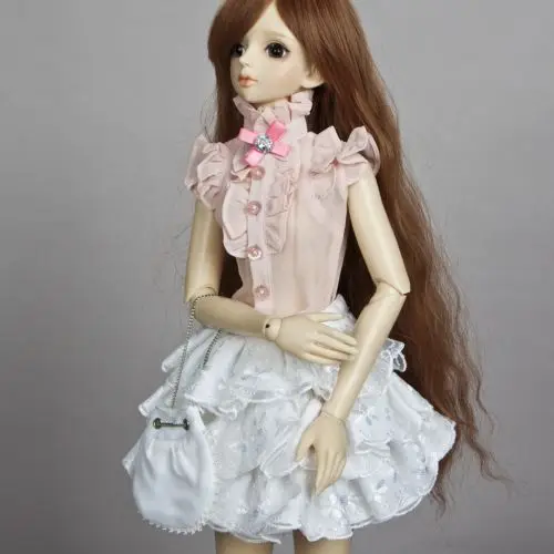 Фото [wamami] 386 #   Белая/черная одежда/платье/наряд для кукол 1/4 MSD1/3 SD DZ AOD Dollfie №5