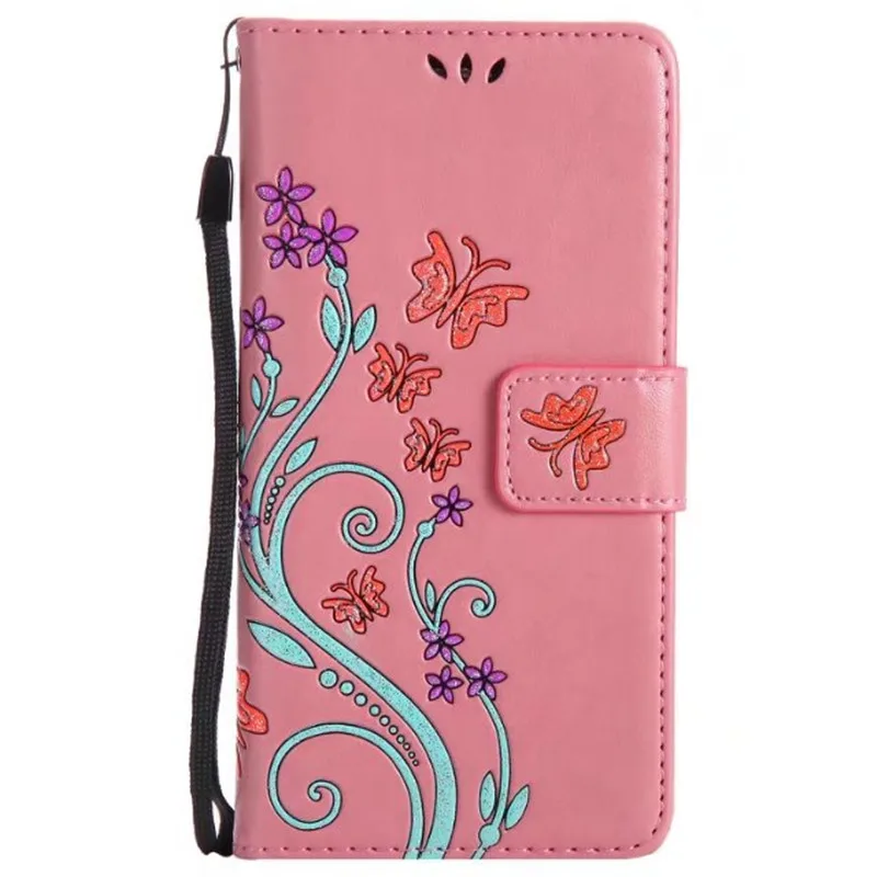Модный Цветной кожаный флип чехол с цветами и бабочками для LG G3 D855 D850 D851 G4 H815 H818 G5
