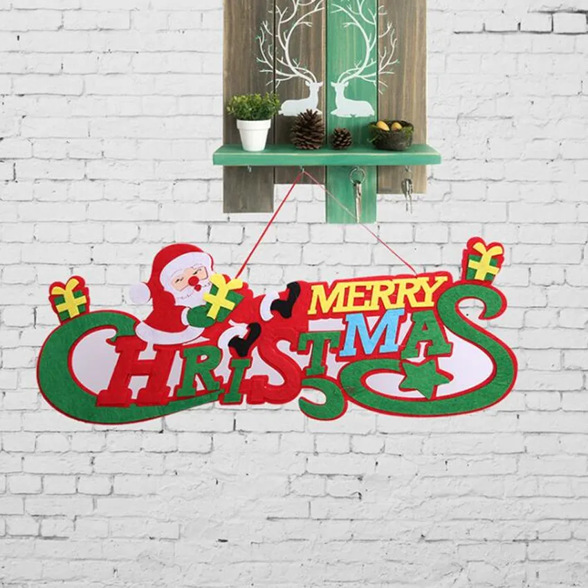 Креативное украшение рождественской елки блестящая Рождественская открытка с