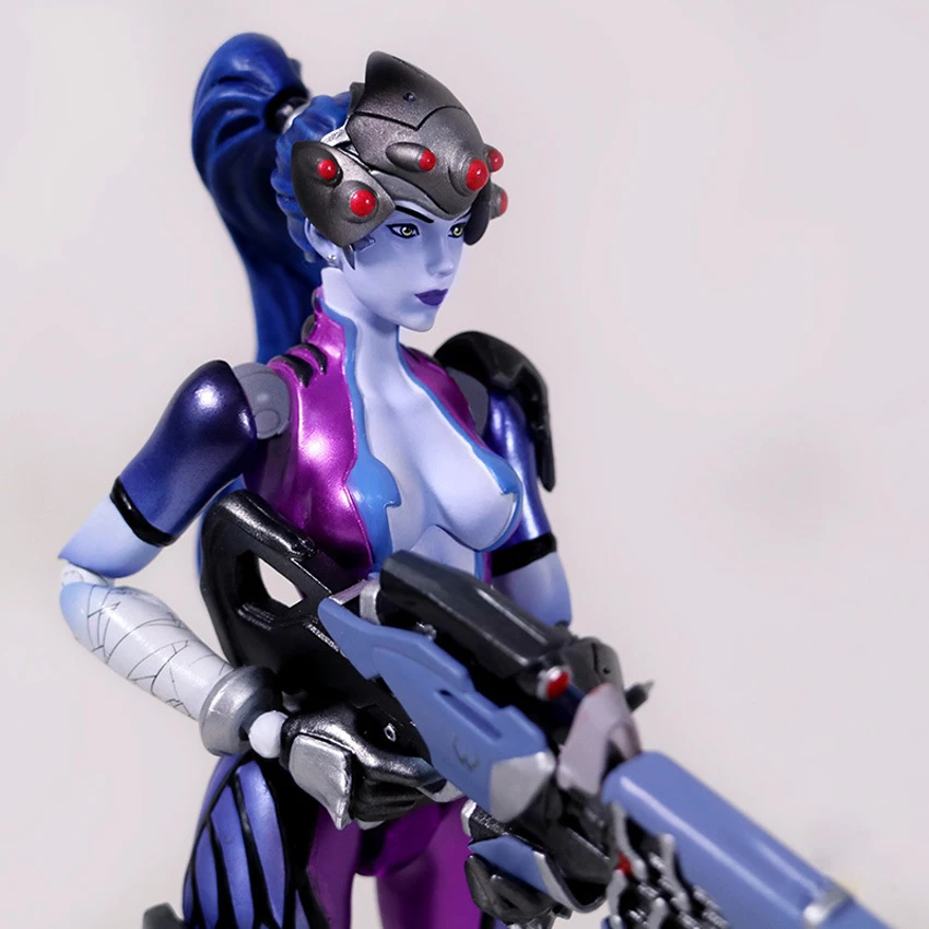 (LONSUN) OW Widowmaker фигурку модель kinderen игрушки Geschenken Collectie Tracer ПВХ 17 см игра figuur|action