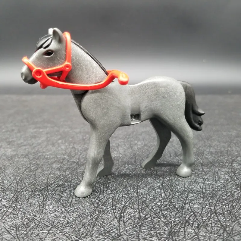 1 шт. Playmobil седло лошади воин солдат рыцарь фигурки замок Детская модель кукла