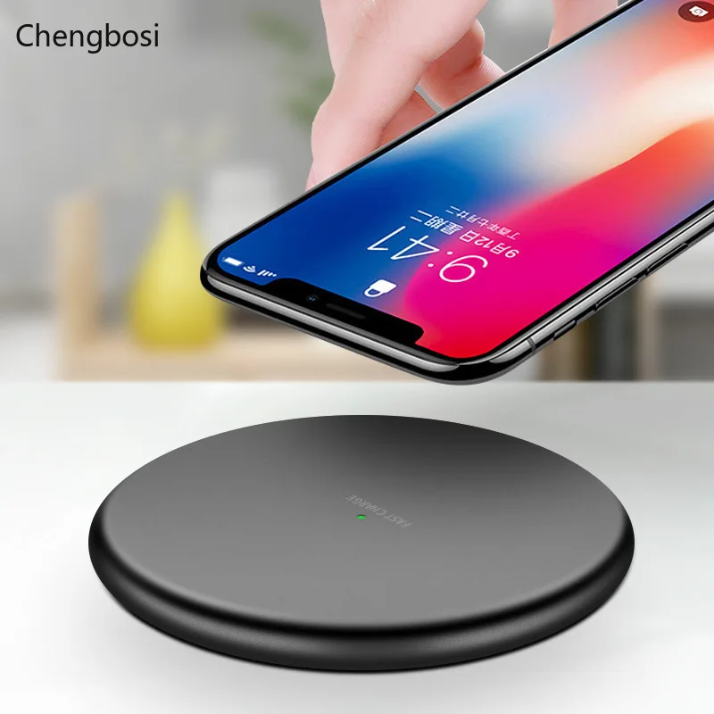 Высококачественное универсальное беспроводное зарядное устройство Qi для Samsung