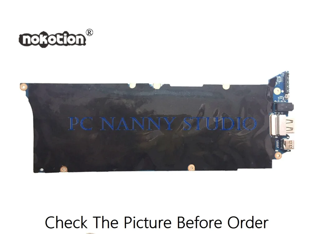 PCNANNY LA B441P для DELL XPS 9343 материнская плата ноутбука I7 5500U ЦП 8 ГБ ОЗУ
