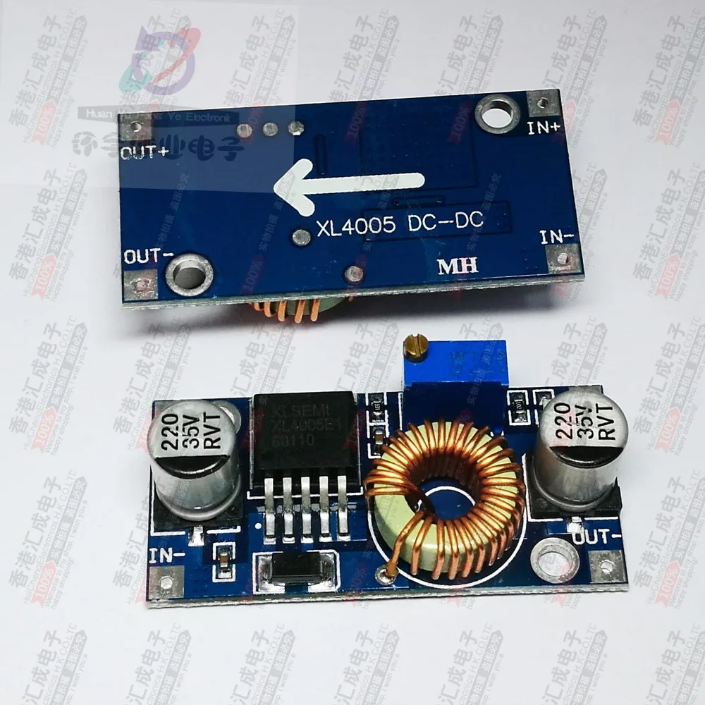 

XL4005 DC-DC Adjustable Buck Module 4~38V High Power 96% High Efficiency Low Ripple 5A New Original