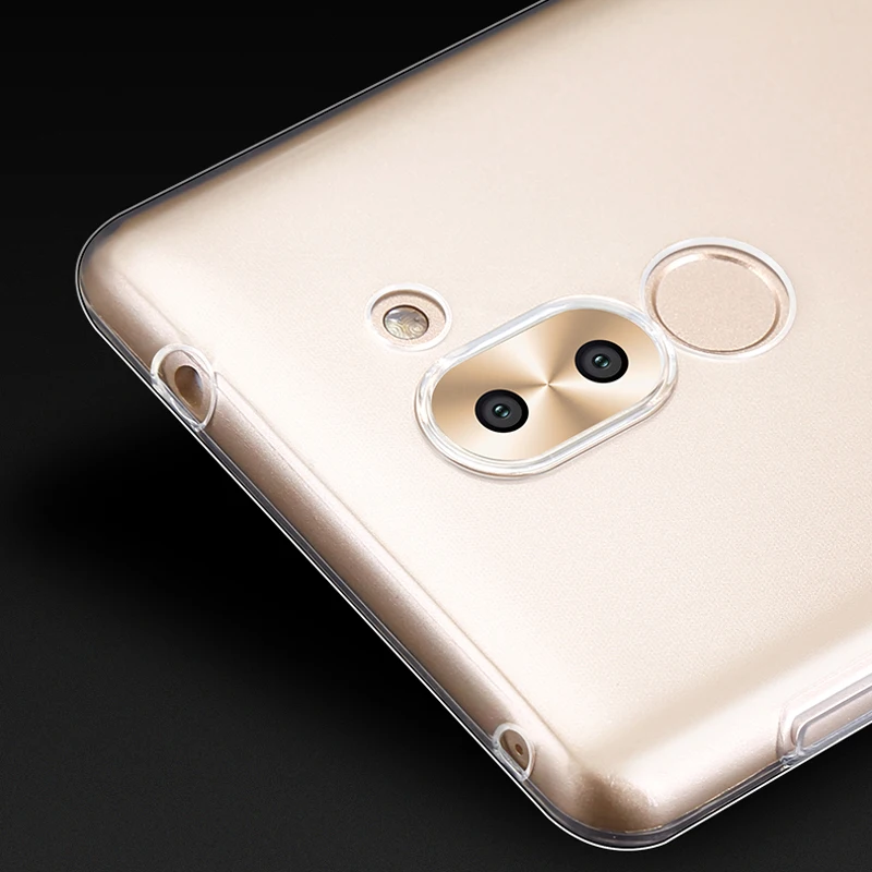 Роскошный ТПУ чехол-бампер Sof для Honor 6X чехол Huawei GR5 2017 прозрачный Fundas корпус