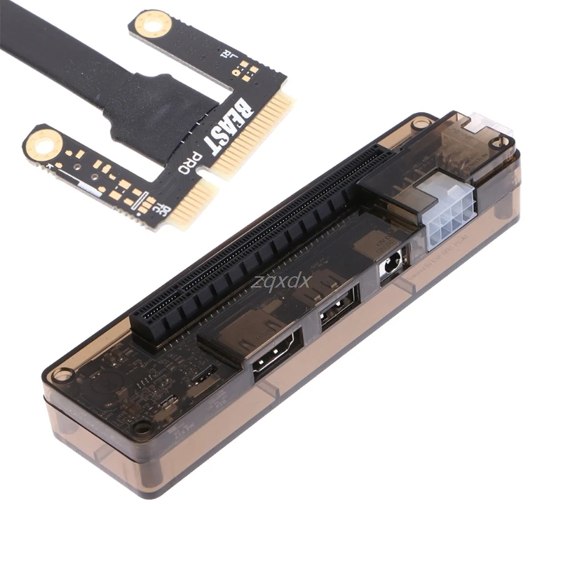 Внешняя видеокарта PCIe PCI-E V8.4D EXP GDC для ноутбука док-станция (версия интерфейса Mini