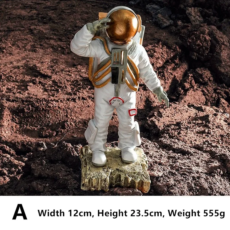 Фигурки космонавтов из смолы скандинавских стран мягкие украшения аксессуары