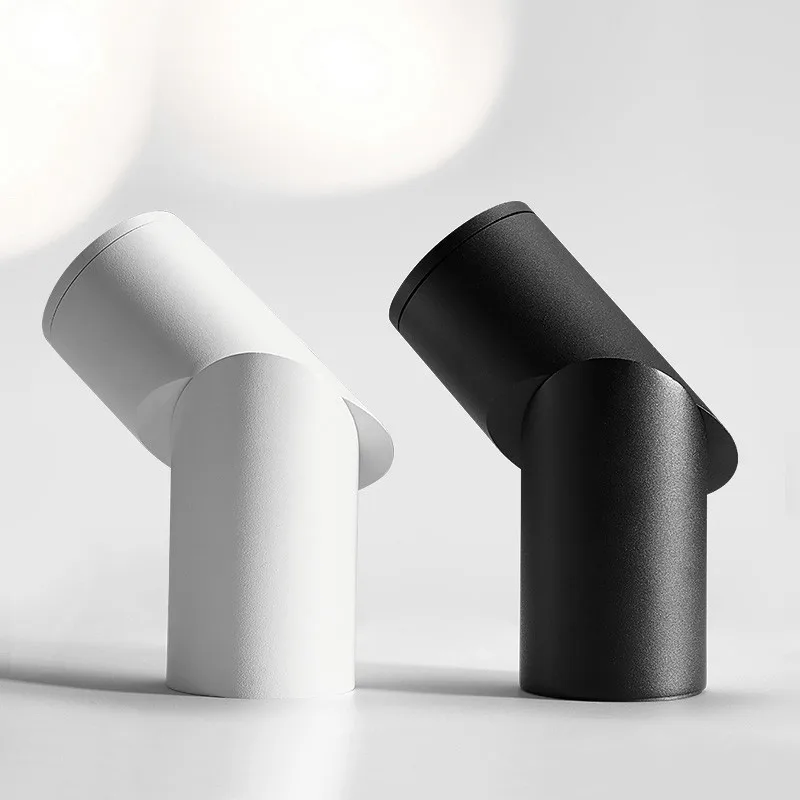 Luces LED descendentes plegables y regulables de 360 °, iluminación interior de pared de 15W, 18W, 20W, COB, foco de techo, AC110-220V