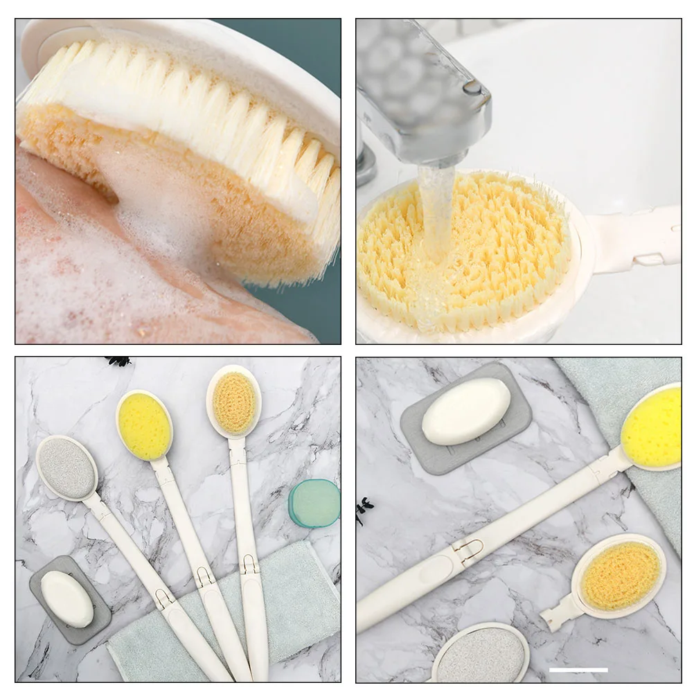 Длинная ручка гель для душа 3 1 Складная Щетка многофункциональная щетка очистки