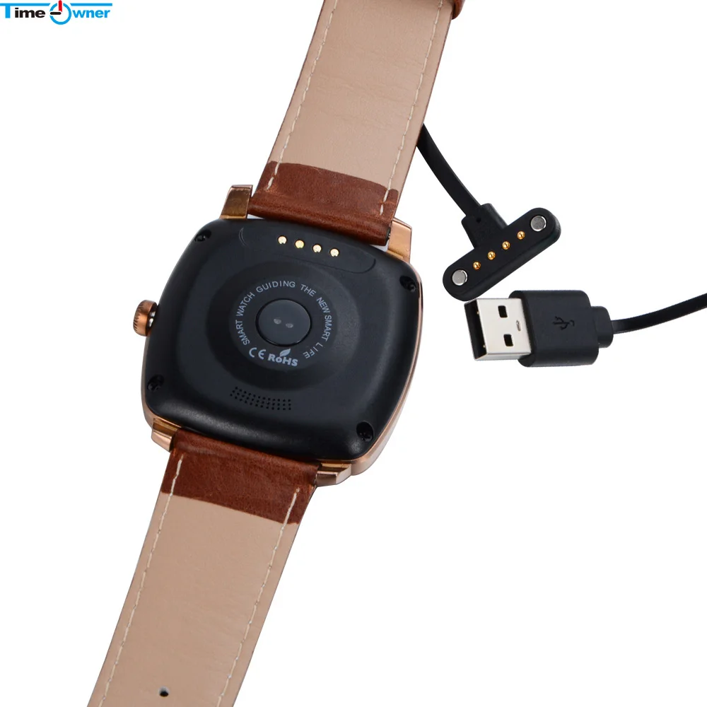 Time owner DM88 Часы Bluetooth Смарт часы Android с монитором сердечного ритма MTK2502c жест датчики