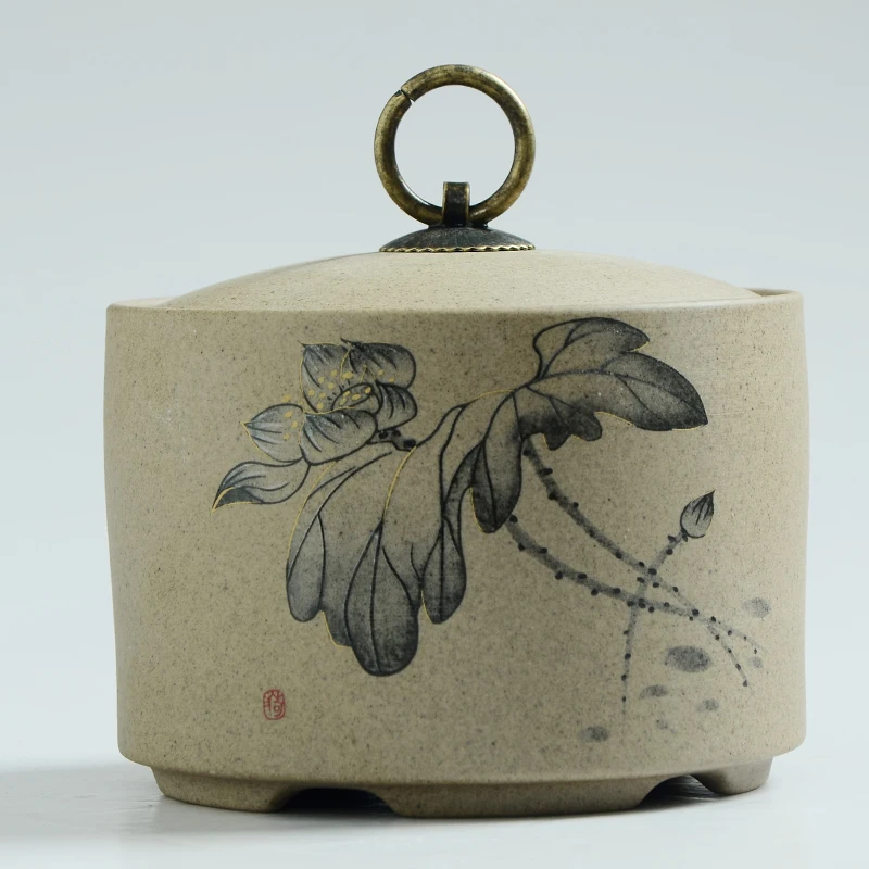 Банка-органайзер китайская керамическая для хранения 650 мл | Дом и сад