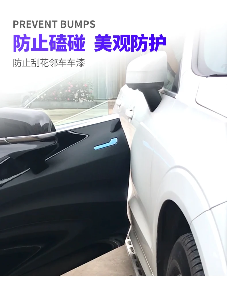 Tesla model3 S х автомобильные двери невидимая анти-столкновения пленка модификации аксессуары дверь Край царапина Защита от царапин наклейки