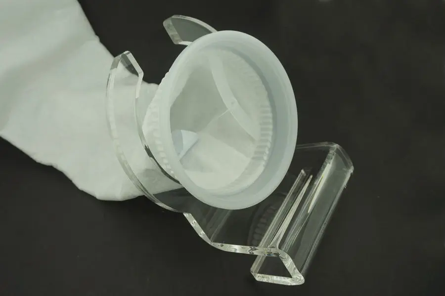 Бесплатная доставка фильтр носок сумка держатель аквариум мешок сетчатого