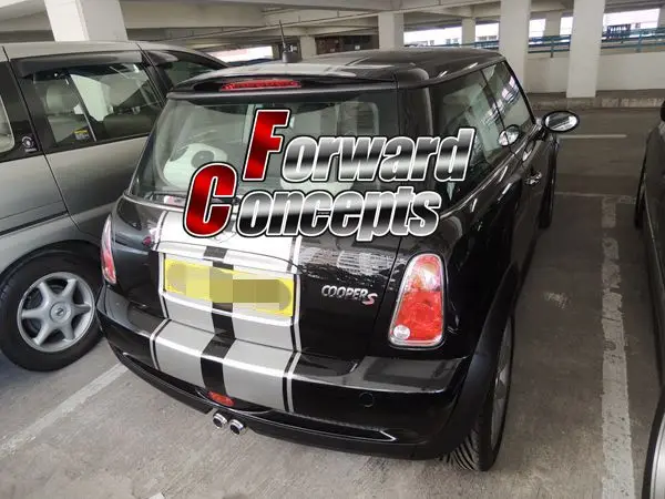 Для 2002 2006 Mini R50 R53 заднее крыло крыши спойлер|roof spoiler|hatch spoilerwing spoiler |