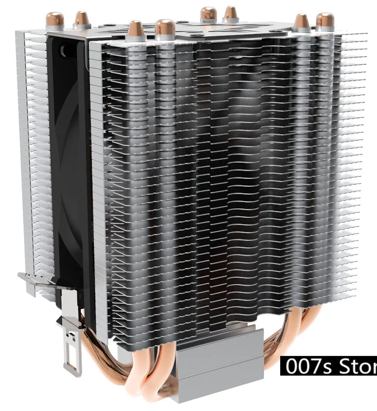Радиатор кулер вентилятор охлаждения 4 Heatpipe для Intel LGA 1150 1151 1155 775 1156 для AMD 3pin настольные компьютеры компьютер процессор радиатор
