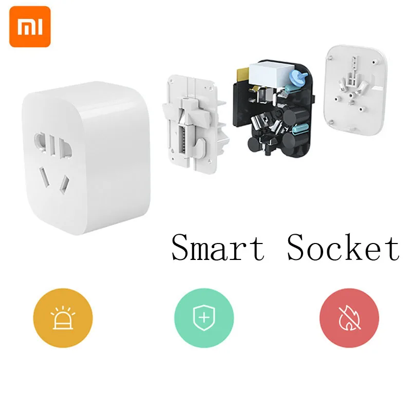 Xiaomi Mijia оригинальная умная розетка Zigbee Mi Home WiFi беспроводной дистанционный