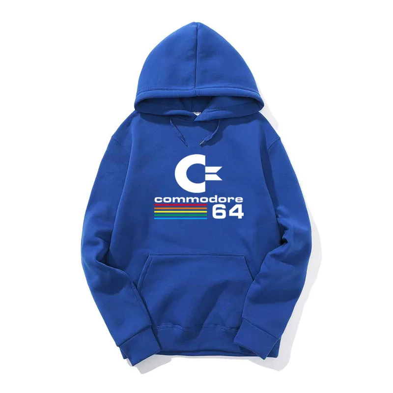 2017 new autumn and winter Commodore 64 men's hoodies street fashion C64 SID Amiga retro 8 cool design long-sleeved M-XX | Мужская