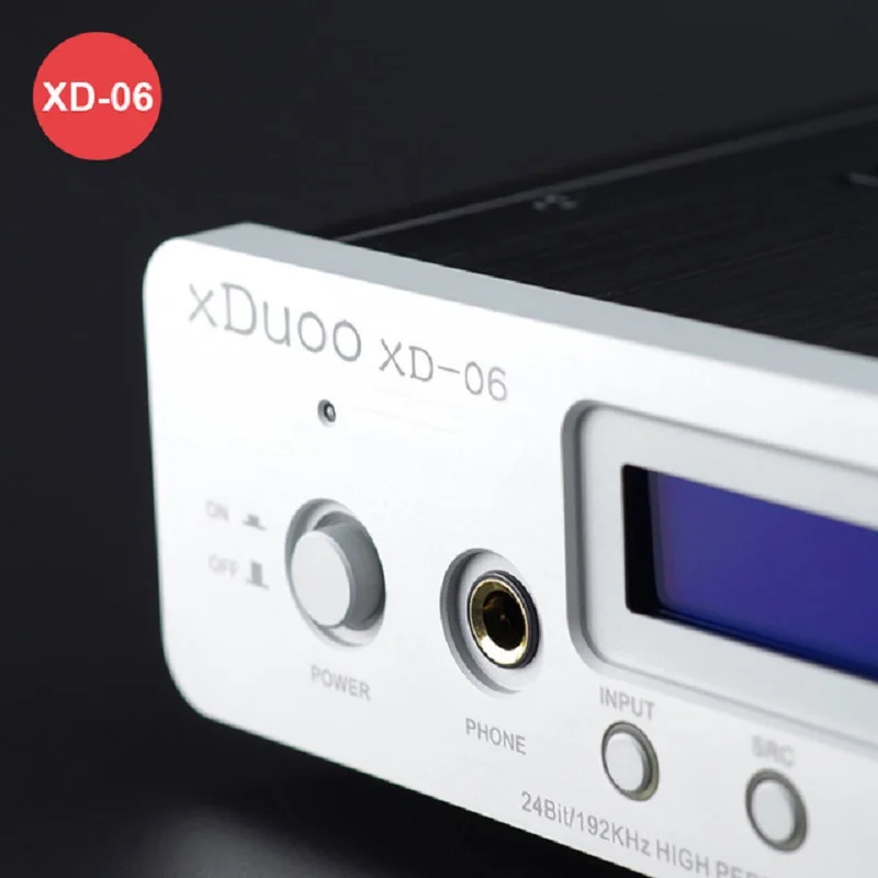 ЦАП XDUOO XD-06 Декодер Усилитель Для Наушников Высокой Производительности 24Bit 192 КГц