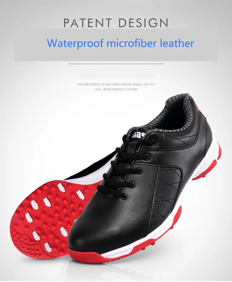 

2018 PGM Men's Golf Shoes Summer Anti-skid Breathable Sneakers Super Waterproof Sports Shoes For Men Plus Size